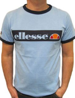 Ellesse Heritage 80s Casuals Holladay T shirt Sky Blue S,M,L,,2XL