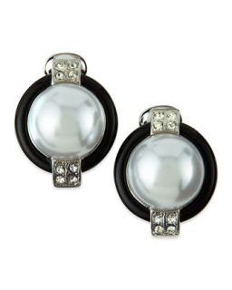 Pearl Clip On Earrings   