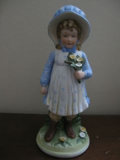 HOLLY HOBBIE FIGURINE World Art Inc. The Time to be Happy is Now 