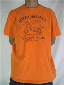 Abercrombie & Fitch Adirondack Yacht Club S/S Muscle XL