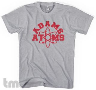 ADAMS ATOMS Revenge of the Nerds American Apparel 2001 T Shirt Jocks 