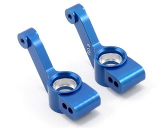 ST Racing Concepts 0.5° Aluminum Rear Hub Carriers (Blue) (2 