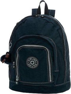 NEW Kipling Hiker Large Expandable Backpack, BP2128 True Blue, NWT