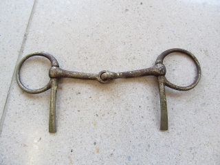 Antique Horse Bridle Bit Old Western Tack Equestrian Metal