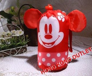   Thermal Insulated Bottle Bag Keep Hot Cold Disney Mickey Red F26b