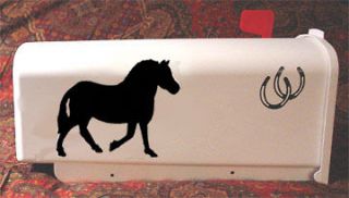   Fjord Horse Mailbox *Personalized* with Name and House Number