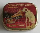 needle tin nadel gramophone HMV His Masters Voice