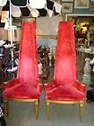 Hollywood Regency Slipper Lounge Chairs Haines Mont