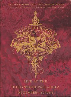 Keith Richards and the X Pensive Winos DVD, 2002