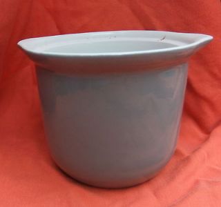 Vintage Gray HALL Pottery Pot Crock Made in U.S.A. 474 5.5 high