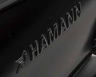 NEW ORIGINAL HAMANN MATT BLACK LOGO EMBLEM DECAL 3D BMW M5 M3 X5 X6 