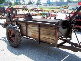 Used New Idea Manure Spreader ground driven   Can ship at $1.85 per 