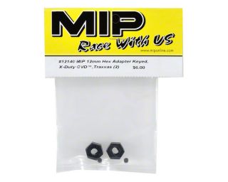 MIP 12mm X DUTY Keyed CVD Hex Adapter Set (2) [MIP12140]  RC Cars 