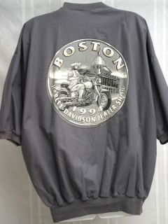 1994 HARLEY DAVIDSON Dealer Show in Boston Shirt, Cotton Pullover w 
