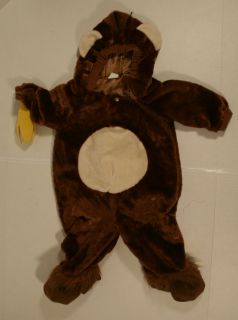 Toddler 12 18 mos HALLOWEEN Costume MONKEY Soft Puff Belly w/ Banana