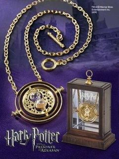   New Harry Potter Collectible Time Turner   24kt.Electroplate w/ Case