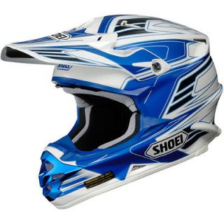 Newly listed Shoei VFX W Werx Motocross Off Road Helmet Blue White 