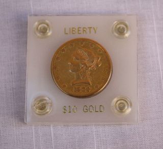 MAGNIFICENT 1886 AMERICAN $10 LIBERTY GOLD COIN