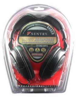 Sentry 880CD Headband Headphones   Black