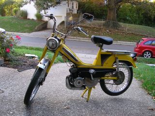 1977 Motobecane Mobylette   Classic Yellow