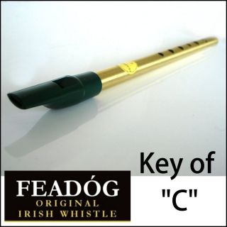 FEADOG TIN PENNY WHISTLE in BRASS + free resource