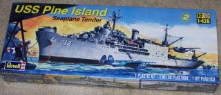 Revell X Monogram USS Pine Island Seaplane Tender model kit 1/426