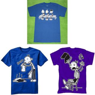 New Boy Diary Of A Wimpy Kid Blue Purple T Shirt Tee Size S8 M10/12 
