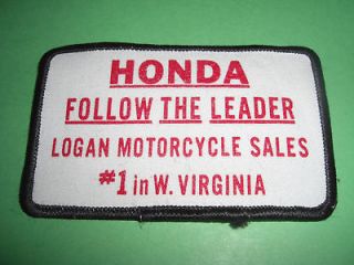 1980s Honda Logan Motorcycle Sales #1 in West Va Patch