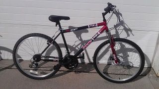 Hardtail used off road black mountain bike bicycle disc brake discount 