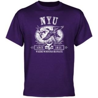 NYU Violets Winners Migrate T Shirt   Purple