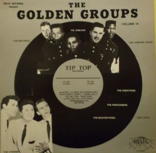 The Golden Group Vol.10 Relic Records (Record)