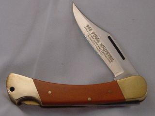 PUMA 965 WHITETAIL LOCKBACK KNIFE 1980S VINTAGE 3.5 INCH BLADE