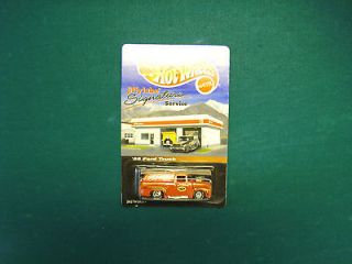 Hot Wheels Jiffy Lube 56 Ford Truck red