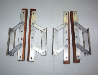 Two Sets Aluminum Boat Seat Hinges