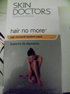 Hair removal SKIN DOCTORS cosmecuticals hair no more hair removal 