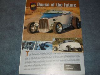 1932 Ford Highboy Zipper Roadster Article Deuce of the Future