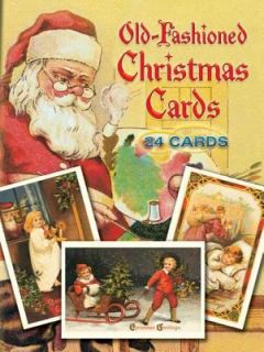 Old Fashioned Christmas Cards 24 Cards 1989, Paperback
