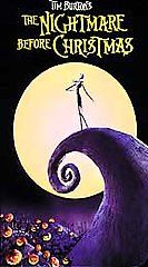 The Nightmare Before Christmas VHS, 1994