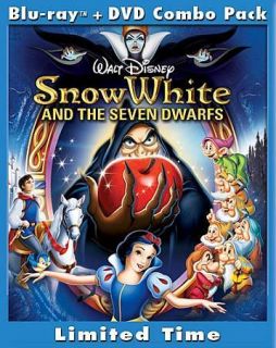 DISNEY Snow White and the Seven Dwarfs (Blu ray/DVD, 2009, 3 Disc 