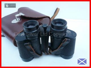 Vintage Cased Carl Zeiss Jena Jenoptem 8x30w Binoculars Cased~