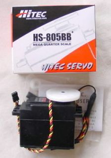 Hitec HS 805BB Mega Quarter Scale Servo  343 oz in,.14s