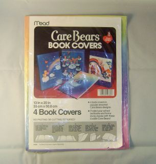 Assorted Vintage Care Bear Book Covers From 1980