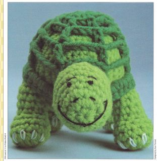 CUTEST   Toy Roly Poly Turtle Crochet Pattern Nice Christmas Gift
