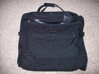 Vintage HARTMANN Nylon GARMENT Folding Black clothes Travel Luggage 