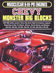 Chevy Monster Big Blocks 468 496 510 572 604 & 705 CID