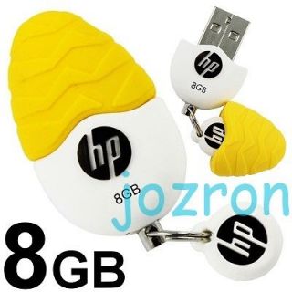 HP v270w 8GB 8G USB Flash Pen Drive Mini Disk Memory Stick Rubber Egg 