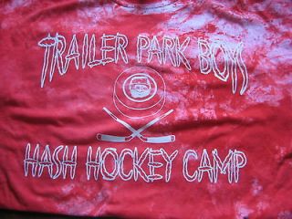 TRAILER PARK BOYS TY DYE Hash Hockey Camp Shirt XXXLARGE Bubbles on 