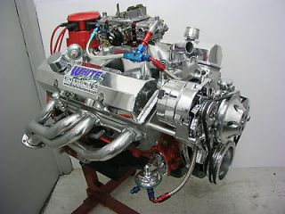 SBC 383 STROKER ENGINE W/ HEADERS 450 hp