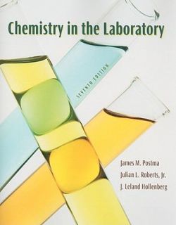 Chemistry in the Laboratory by J. Leland Hollenberg, Julian L., Jr 