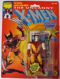 Toy Biz Marvel X MEN SNAP OUT CLAWS WOLVERINE Action Figure NEW IN BOX